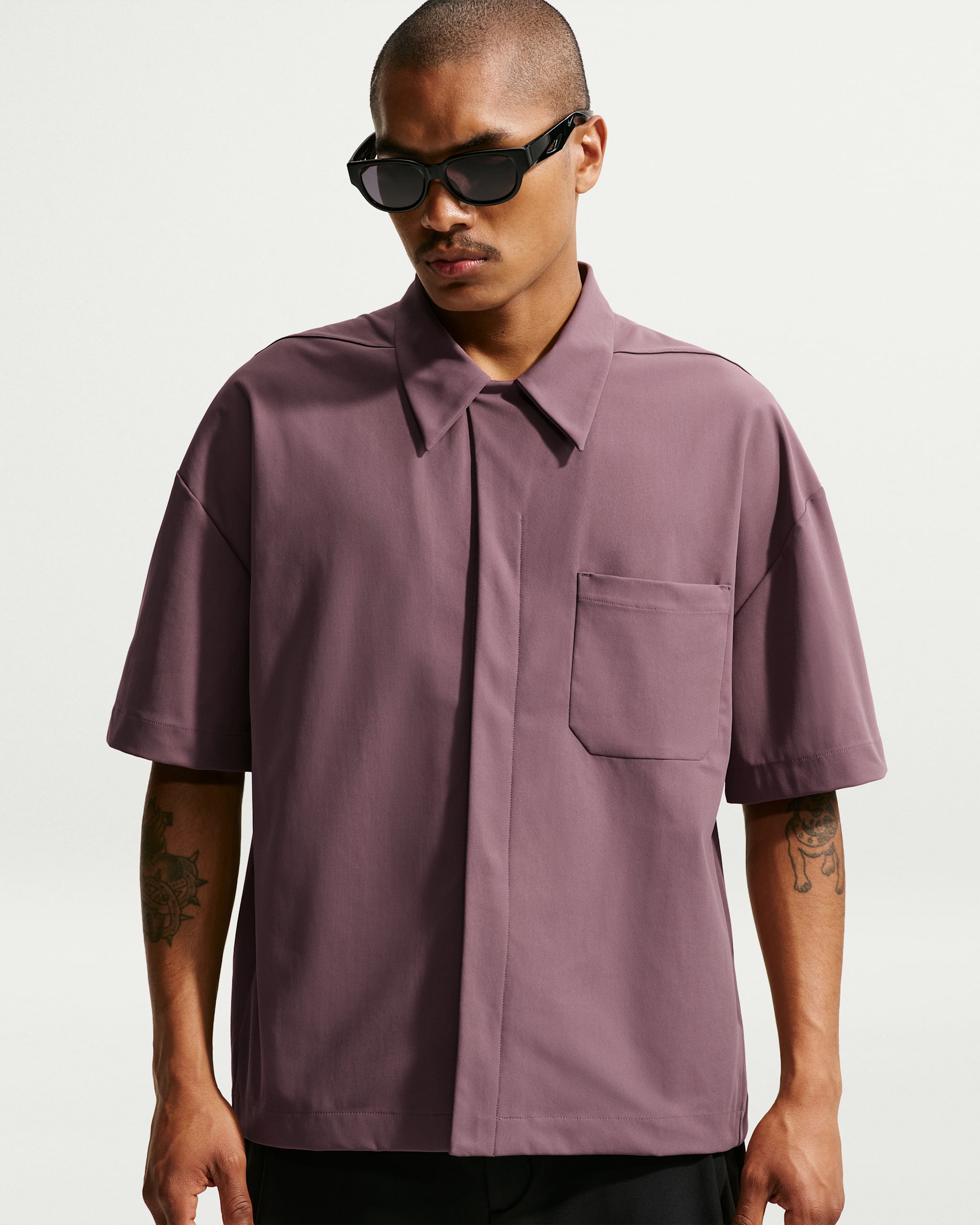 Nike 24.7 PerfectStretch Men's Dri-FIT UV Button-Up Shirt. Nike NO